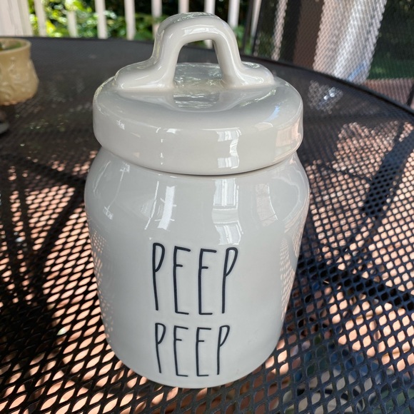 NWT Rae Dunn PEEP PEEP small canister - Picture 1 of 6